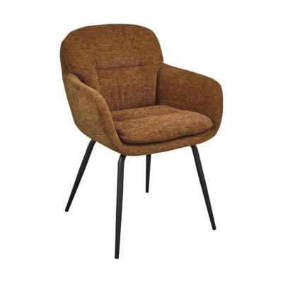 Woood Runa eetkamerstoel chenille Caramel