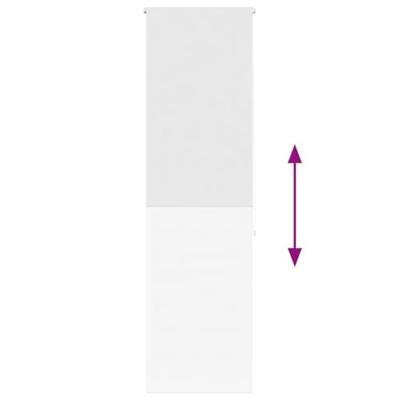 VidaXL Doucherolgordijn 70x240 cm stofbreedte 66 cm