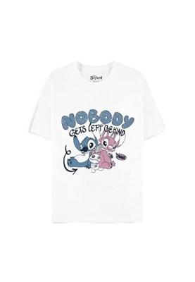 Lilo & Stitch T-Shirt Nobody Gets Left Behind Size M