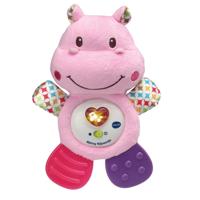 Vtech bijtring nijlpaardje roze - thumbnail