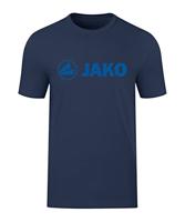 JAKO 6160 T-Shirt Promo - Marine Gemeleerd/Indigo - XL - thumbnail
