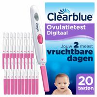 ClearBlue Ovulatietest - Digitale Houder En 20 Testen - thumbnail