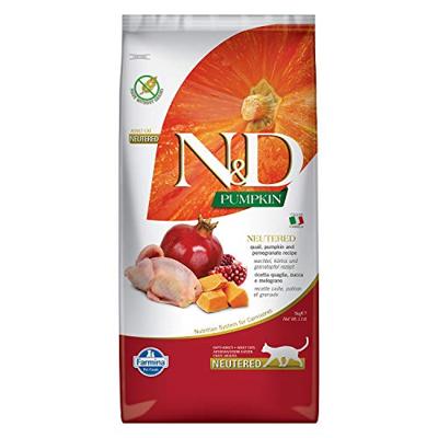 FARMINA Pumpkin N&D Neutered Quail - droog kattenvoer - 5kg