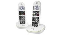 Doro PhoneEasy 110 - Duo DECT telefoon - Wit - thumbnail