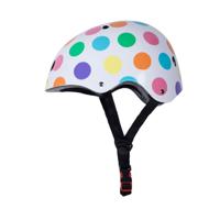 Kinder Fietshelm Pastel Dotty Medium (53 - 58 cm) - thumbnail