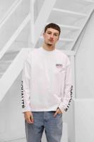 Equalité Universe Longsleeve T-Shirt Heren Wit - Maat S - Kleur: Wit | Soccerfanshop - thumbnail