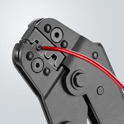 Knipex Krimptang compacte bouwvorm gebruineerd met meer-componentengrepen 195 mm - 975214 - thumbnail