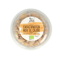 Nice & Nuts Cashewnoten met zeezout geroosterd bio 175 Gram - thumbnail