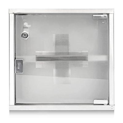 Excellent Care Medicijnkastje RVS/Glas - thumbnail