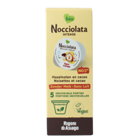 Nocciolata Intense vegan cups 5 x 20gram bio 100 Gram - thumbnail