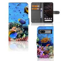 Google Pixel 7A | Telefoonhoesje | Met pasjeshouder | Vissen - thumbnail