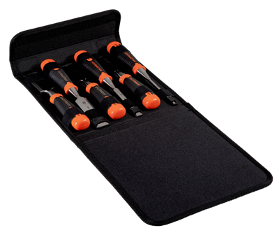 Bahco steekbeitelset 6-delig