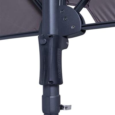 Madison balkonparasol sun wave 270x150 cm saffierblauw