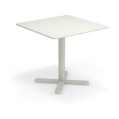 EMU Darwin tuintafel 80x80 cm inklapbaar matt white