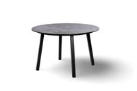 Teeburu tafel black/concrete dia. 120 cm Yoi - Yoi - thumbnail