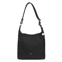 Dames schoudertas hobo nylon - zwart - MŌSZ Kelly - thumbnail