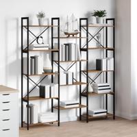 Boekenkast Oud hout 156 x 25 x 167.5 cm Bewerkt hout - thumbnail