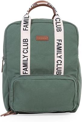 Luiertas in rugzakmodel Family Club Signature CHILDHOME groen