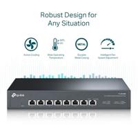 TP-LINK TL-SX1008 TL-SX1008 Netwerk switch 8 poorten - thumbnail