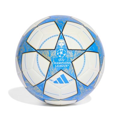 adidas UEFA Champions League Training Voetbal 2025-2026 Wit Blauw Goud adidas UEFA Champions League Training Voetbal 2025-2026 Wit Blauw Goud