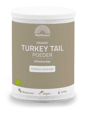 Mattisson Organic Turkey tail poeder bio 100 Gram