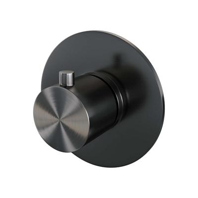 Brauer Gunmetal Edition - Losse inbouwthermostaat - In/afbouwdelen - Gunmetal Geborsteld PVD