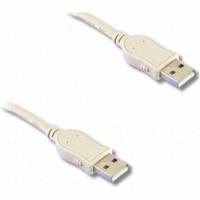 Lineaire pcusb210 °C kabel USB 2.0 type A stekker/A stekker 1,80 M, beige - thumbnail
