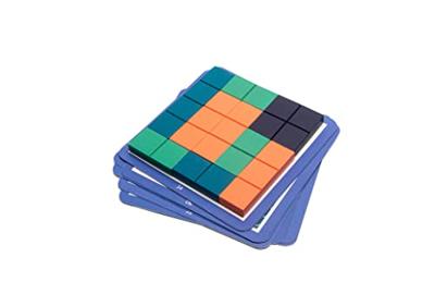 BS Toys vierkant puzzel hout vormenspel - thumbnail
