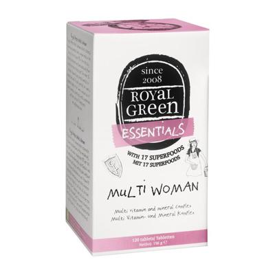 Royal Green Multi Woman