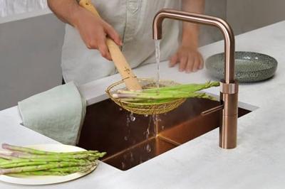 Quooker Fusion Square Rose Koper Kraan Grijs - thumbnail