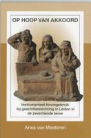 Op hoop van akkoord (Paperback) - thumbnail