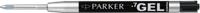 Parker Quink vulling voor balpen medium, zwart, op blister - thumbnail