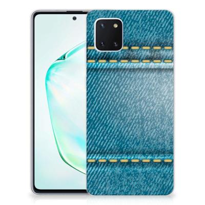 Samsung Galaxy Note 10 Lite | Sillicone Back Cover | Jeans Samsung Galaxy Note 10 Lite | Sillicone Back Cover | Jeans