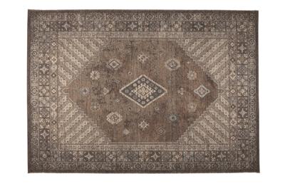 Dutchbone Vloerkleed 'Devon' 170 x 240cm, kleur Bruin