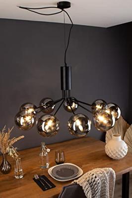 ECO-Light NEPTUN, 9xG9 9120-S9 NERO Hanglamp G9 Zwart