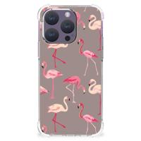 iPhone 15 Pro Case Anti-shock Flamingo - thumbnail