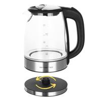 Emerio WK-119988 Glazen Waterkoker 1.7L 2200W RVS/Zwart - thumbnail