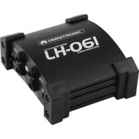 Omnitronic LH-061 PRO Passieve 2-kanaals DI-box/splitter Passieve 2-kanaals DI-box/splitter - thumbnail