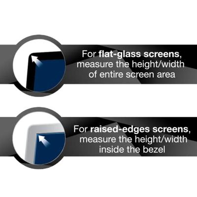 3M PF250W9B Privacyfolie Monitor 63,5 cm (25) Beeldverhouding: 16:9 7000059564 Universal - thumbnail