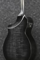 Ibanez AEWC400 Transparent Black Sunburst High Gloss elektrisch-akoestische westerngitaar - thumbnail
