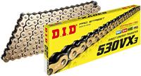 D.I.D Chain did 530 vx3 106 n gold/grey open - thumbnail