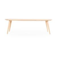 Eleonora Deens Ovale Eettafel 'Elijah' Eiken, 300 x 100cm, kleur Naturel - thumbnail