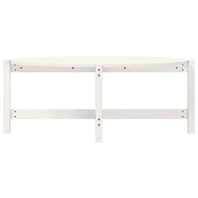 Salontafel 118x63x45 cm massief grenenhout wit Salontafel 118x63x45 cm massief grenenhout wit