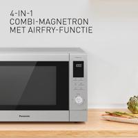 Panasonic NN-CD88QSEPG Magnetron RVS 1000 W Grillfunctie, Met display - thumbnail