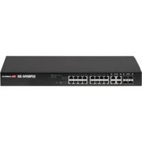 Edimax GS-5416PLC netwerk-switch Managed Gigabit Ethernet (10/100/1000) Zwart 1U Power over Ethernet (PoE) - thumbnail