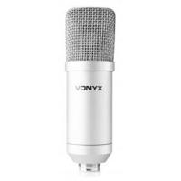 Vonyx CMS300S studio USB-microfoon & tafelarm titanium - thumbnail