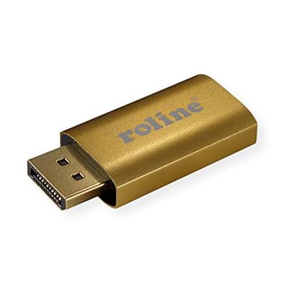 ROLINE GOLD 4K DisplayPort/HDMI Adapter, Actief, v1.2, DP Male - HDMI Female