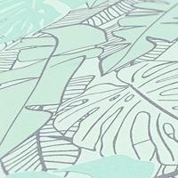 Livingwalls House of Turnowsky - Turquoise - Jungle Behang - 389054 - thumbnail
