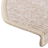 Trapmatten 15 st 65x24x4 cm Taupe Halfrond Groot - thumbnail