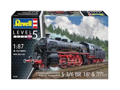 Revell modelbouwpakket - express locomotive 1:87 - 154dlg. Revell modelbouwpakket - express locomotive 1:87 - 154dlg.